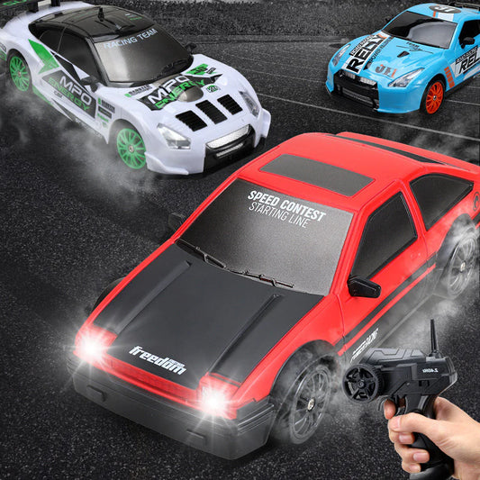 AutoModel 2.4G 4WD RC Drift Car GTR AE86 Racing Model